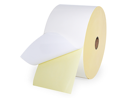 80gsm-semi-gloss/water adhesive/60gsm yellow glassine