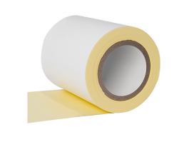 80gsm-semi-gloss/freeze adhesive/60gsm yellow glassine