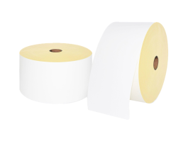 70gsm thermal ECO/hotmelt/60gsm yellow glassine