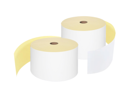 70gsm thermal TOP/hotmelt/60gsm yellow glassine