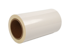 80gsm high gloss/hotmelt adhesive/60gsm white glassine
