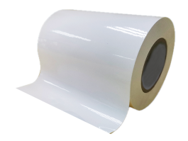 60mic pearl white PP/hotmelt adhesive/140g white PEK liner